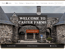 Tablet Screenshot of castlefarms.com